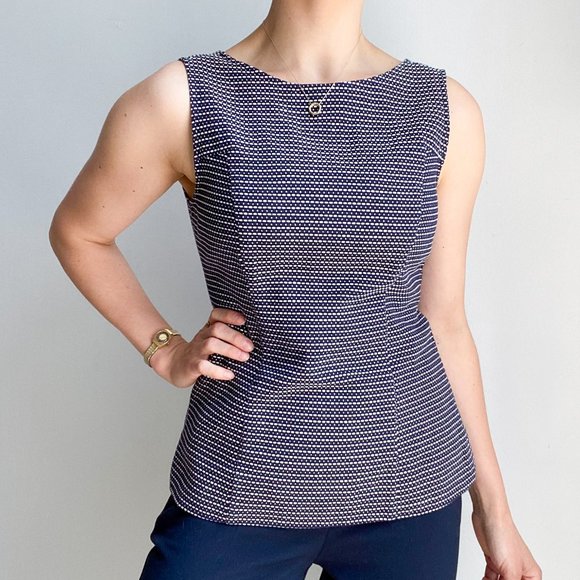 Mad Men Peplum Top - Picture 1 of 8